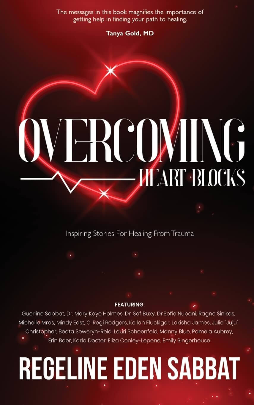 A picture of the book, "Overcoming Heart Blocks".