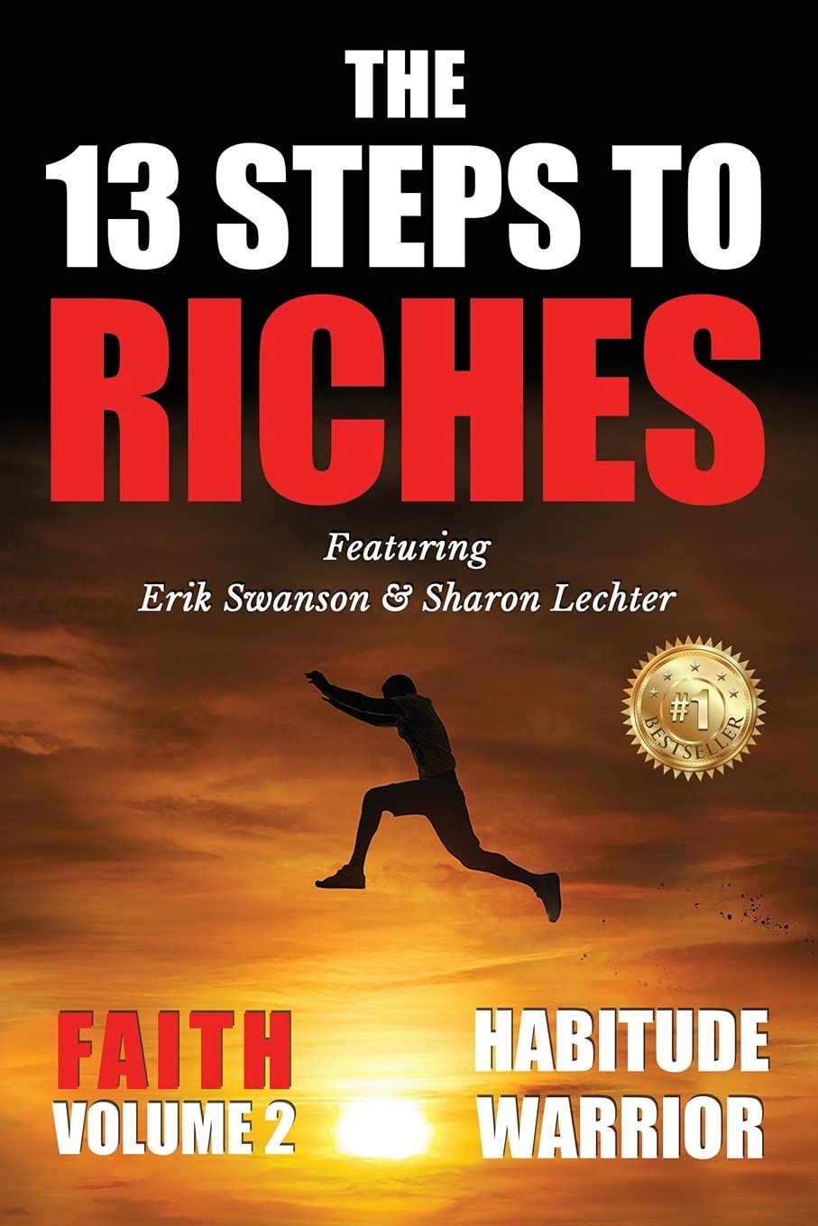 A picture of the second volume in the series, "13 Steps to Riches".