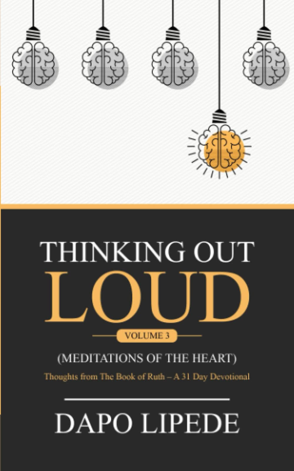 A picture of the book, "Thinking Out Loud".