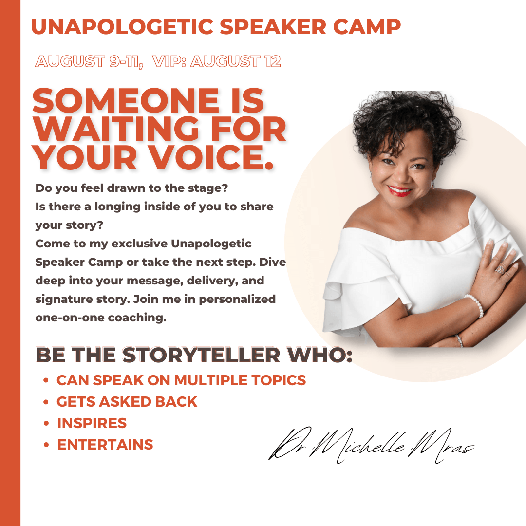 Unapologetic Speaker Camp flyer